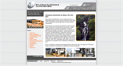 Desktop Screenshot of maalloys.com.my